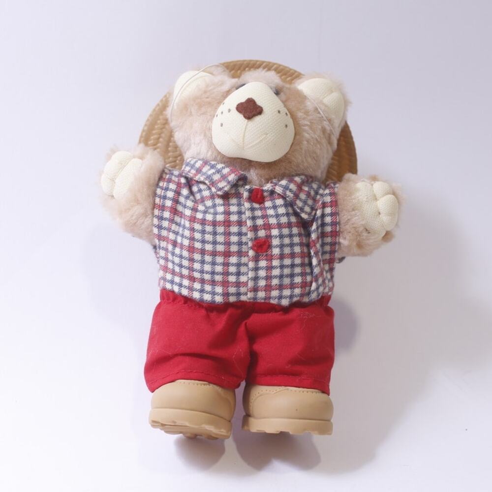 1980s, Wendy's, Furskins, Boone, Teddy Bear, Plush, Vintage, ~ 250516-WH 251
